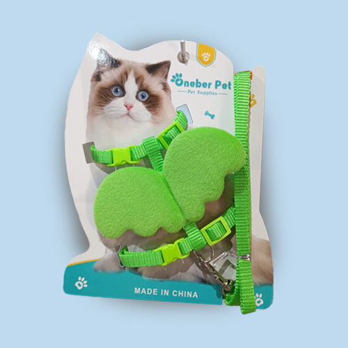 Pretal para gatos con alitas