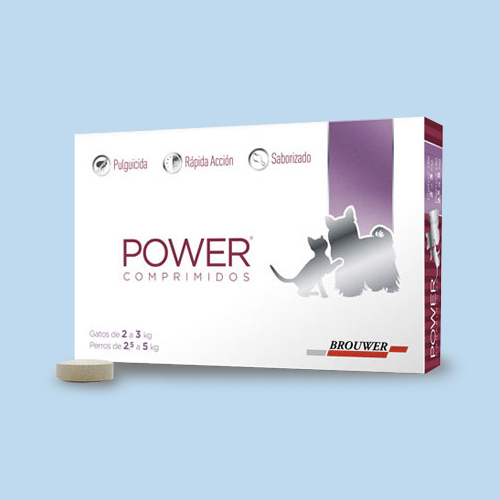 Comprimidos POWER anti pulgas y garrapatas