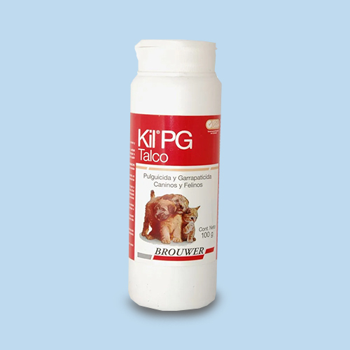 Talco anti pulgas para perro y gato