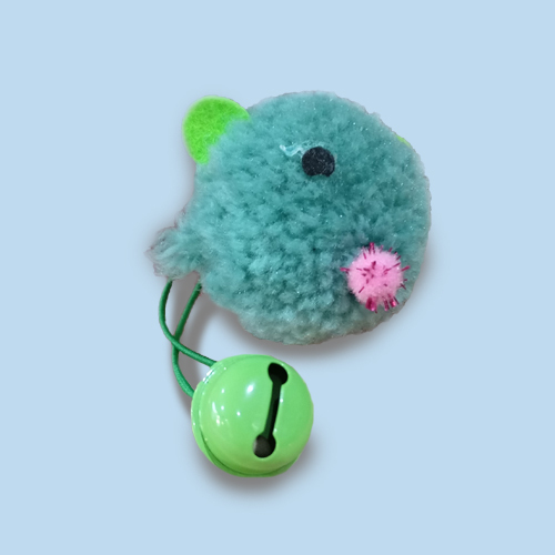 jugiuete de ratita con campana para gatitos